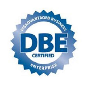 DBE certified logo